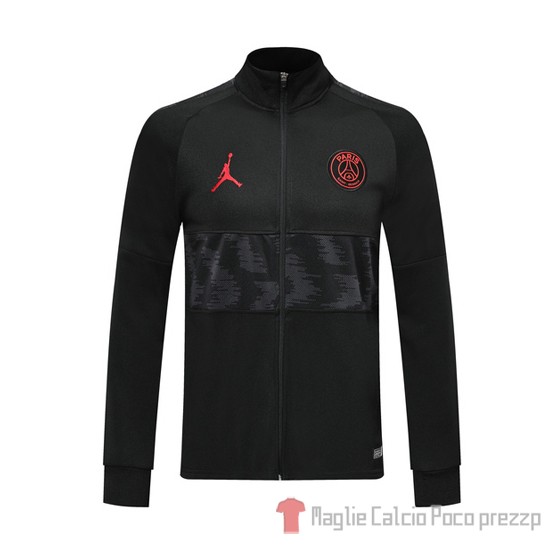 Giacca Paris Saint-Germain 2019/2020 Nero e Grigio - Clicca l'immagine per chiudere